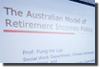 「澳洲的退休保障及社會保障制度對香港的啟示」- 澳洲的退休保障及社會保障制度考察團匯報會
